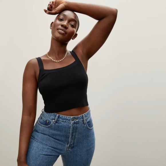 Everlane | Tops | Everlane Cropped Sweater Cami | Poshmark